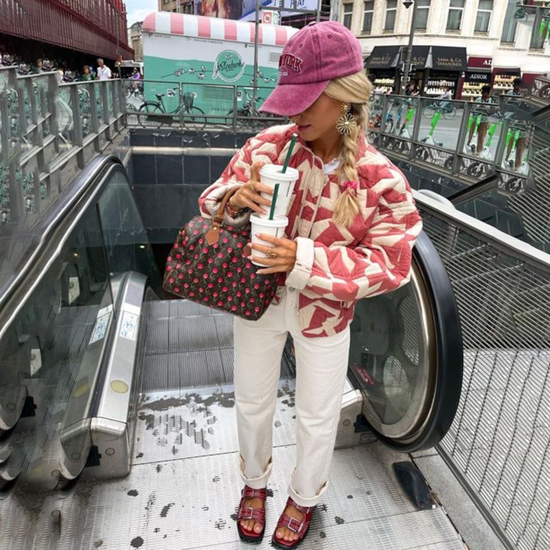Juliette - Look veste à fleurs colorées