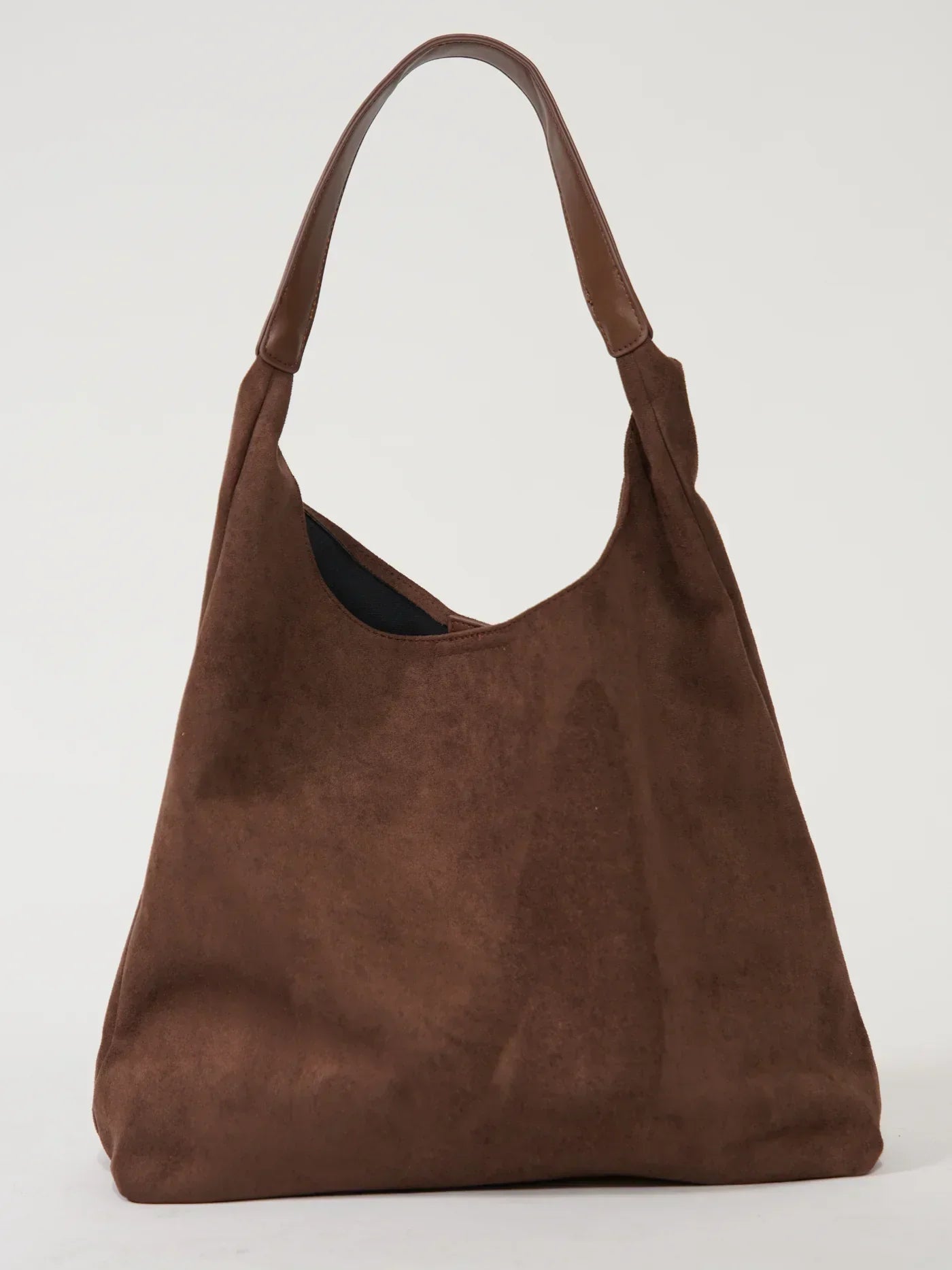 Inès - Sac à Épaule en Daim Doux