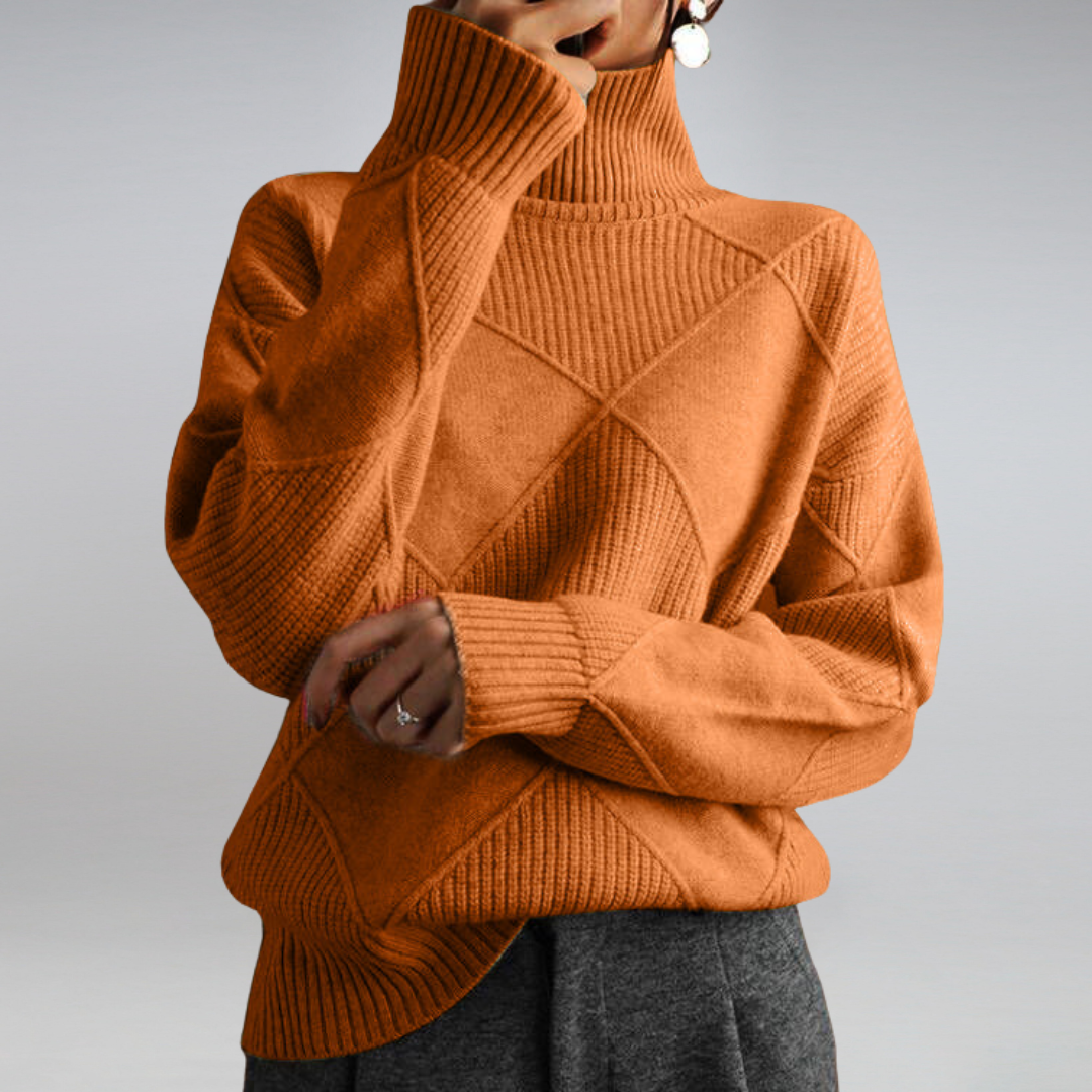Azélie - Pull doux à motifs