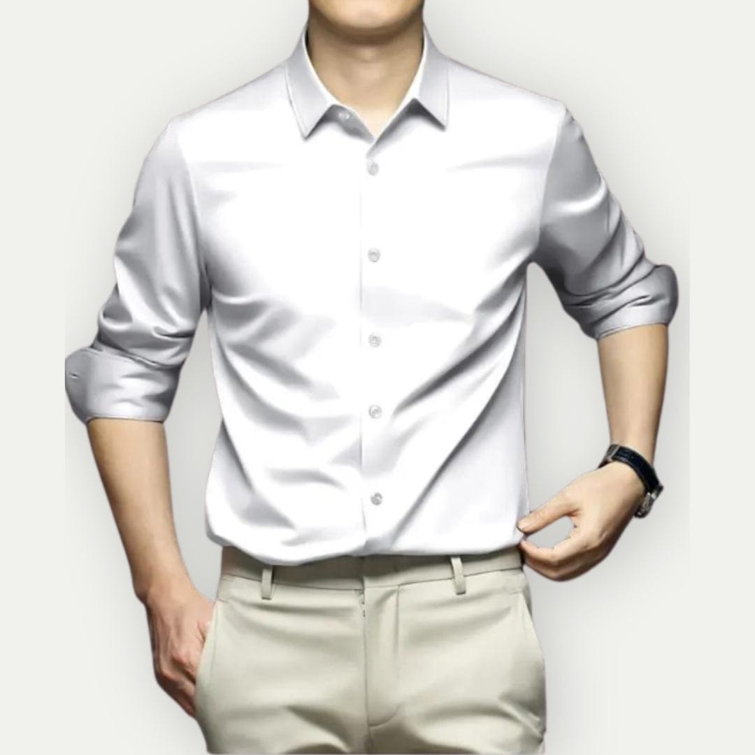 Gérard - Chemise Homme Sans Repassage et Anti-Rides Pratique Confortable et Stylée