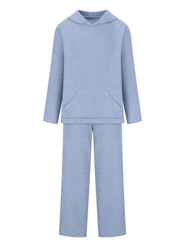 Gildas - Ensemble hoodie rayé de luxe pour femme