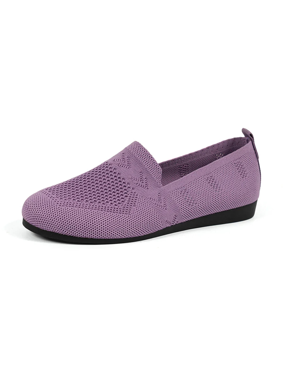 Olivia - Sandales en Maille Ademend Mocassins à Semelle Plate pour l'Été Idéales pour de Longues Promenades