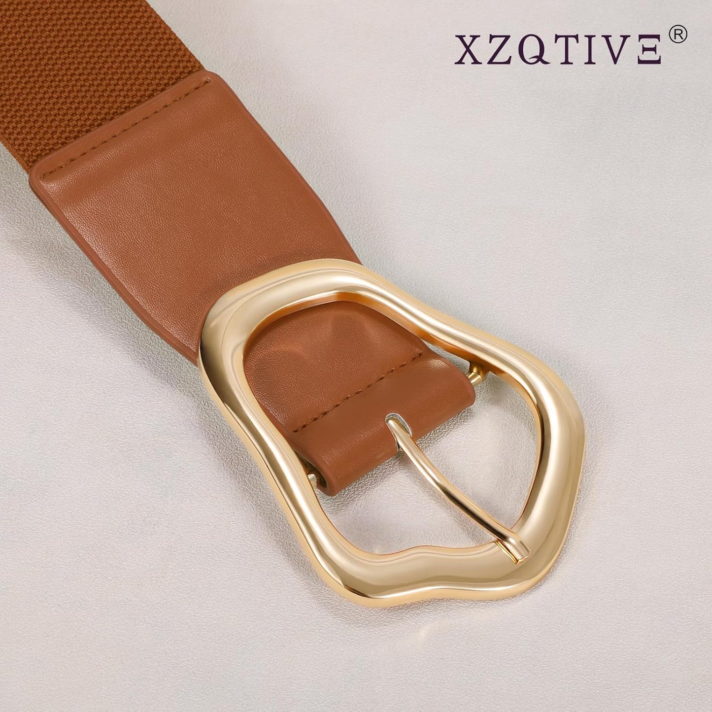 Margaux - Ceinture élastique large avec design abstrait pour femmes