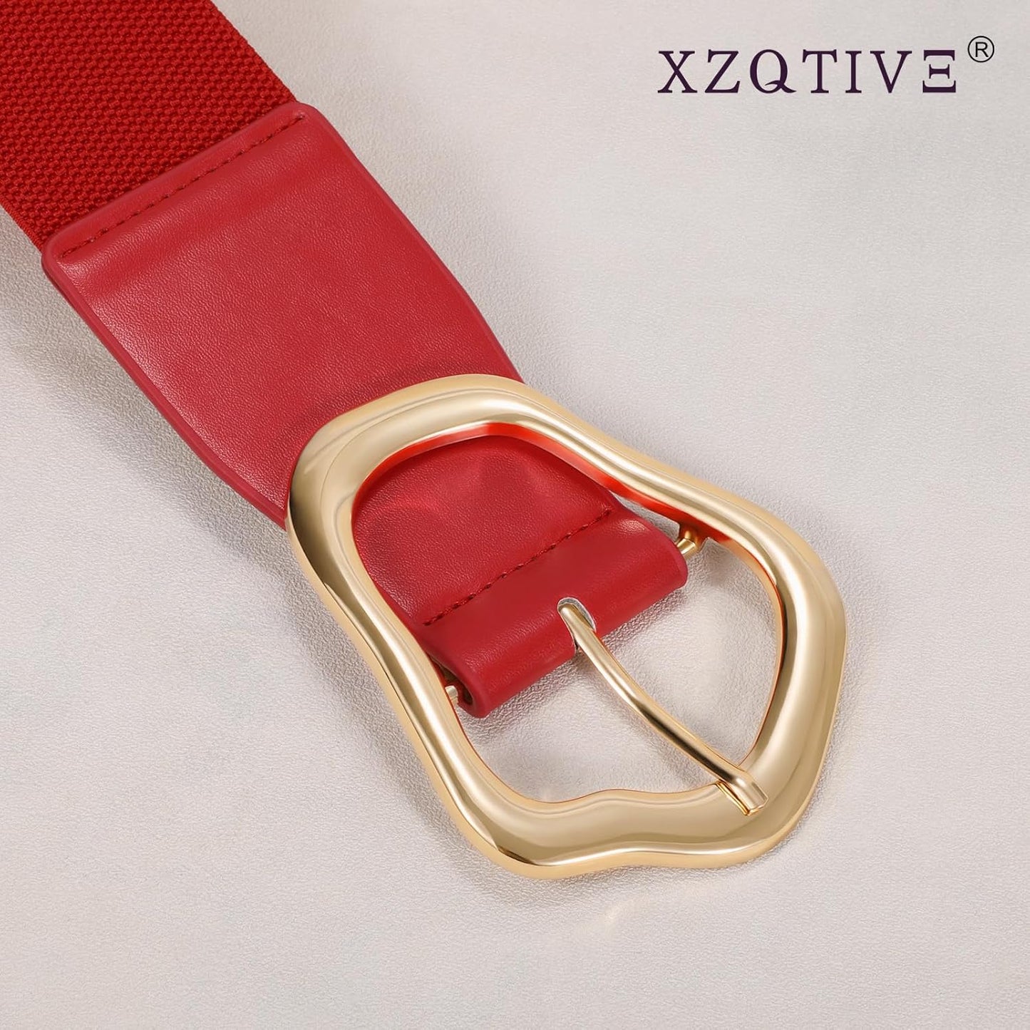 Margaux - Ceinture élastique large avec design abstrait pour femmes