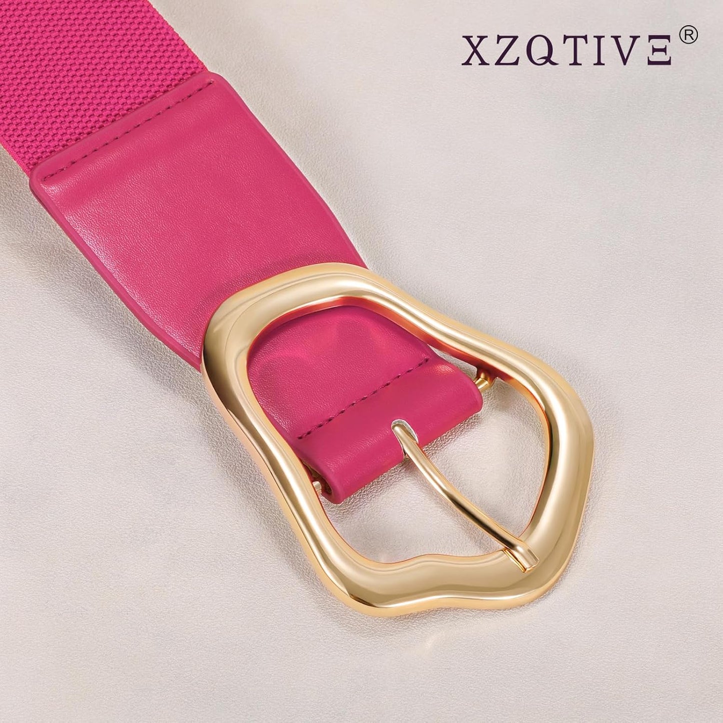 Margaux - Ceinture élastique large avec design abstrait pour femmes