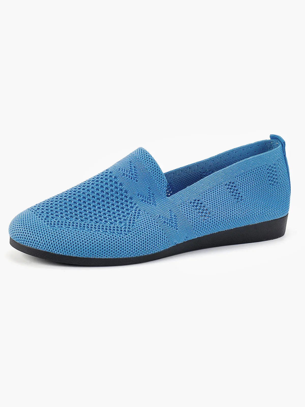 Olivia - Sandales en Maille Ademend Mocassins à Semelle Plate pour l'Été Idéales pour de Longues Promenades