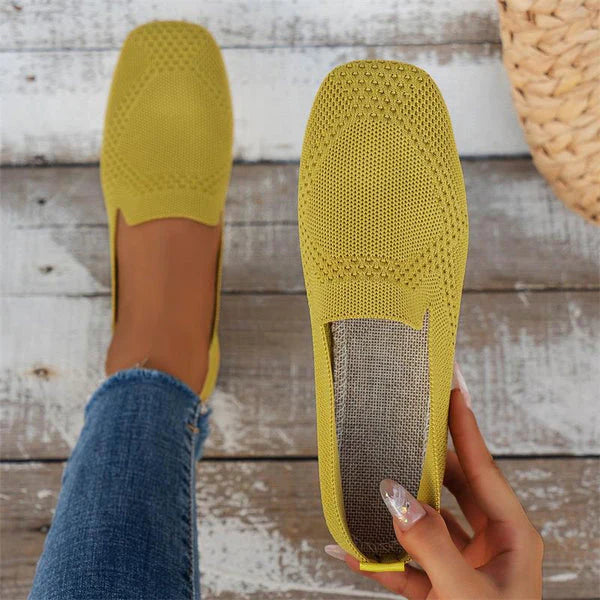 Violaine - Chaussures Plates Confort et Antidérapantes pour Femmes