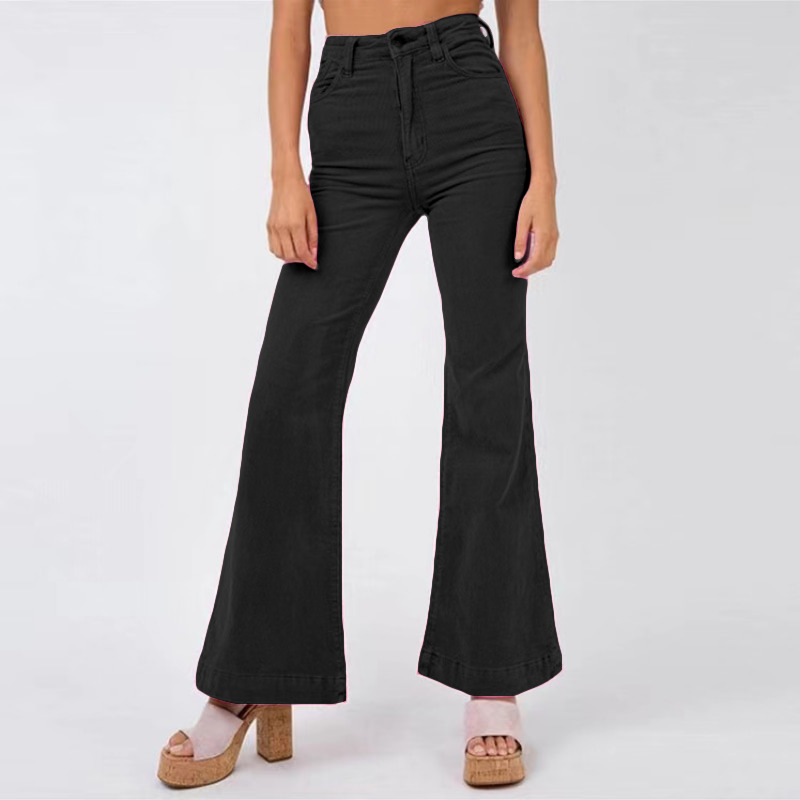 Chloe - Jeans flare taille haute