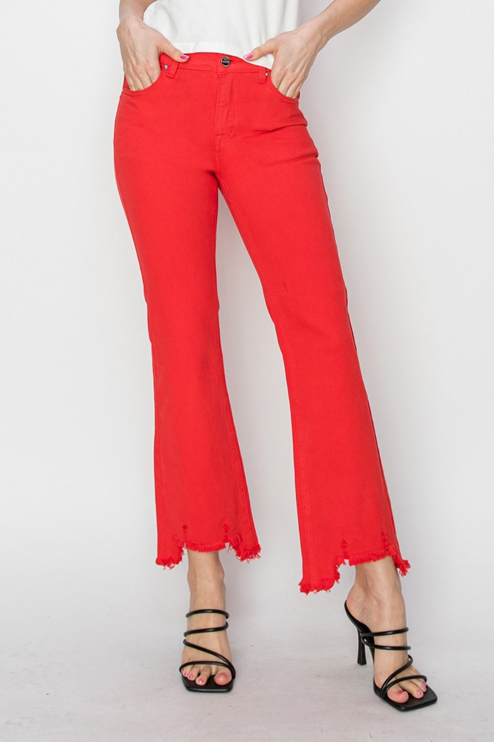 Misty – Jeans Bootcut avec Poches en Fiesta