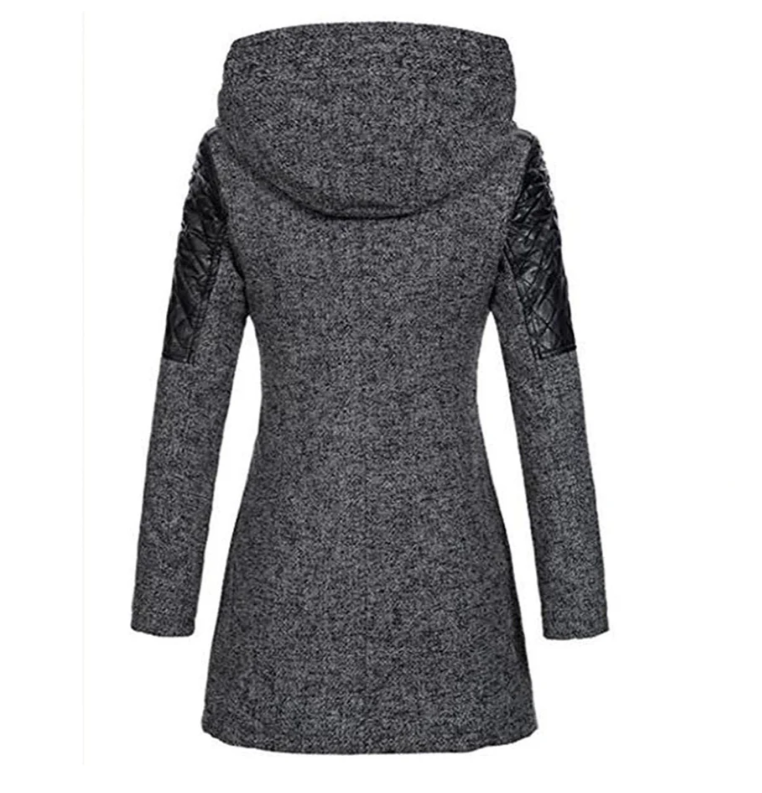 Riley - Manteau d'Hiver Long avec Capuche pour Femmes