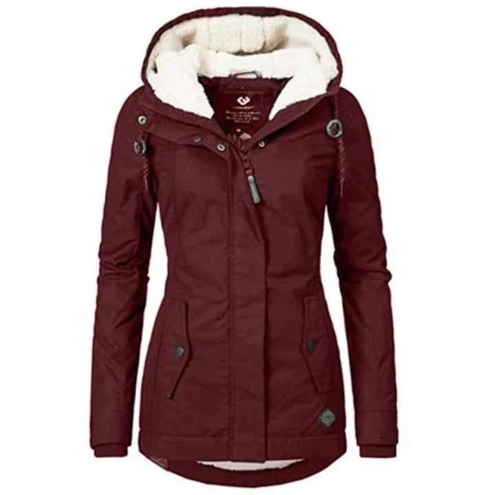 Jonny - Parka Hiver à Capuche pour Femme