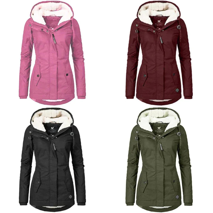 Jonny - Parka Hiver à Capuche pour Femme