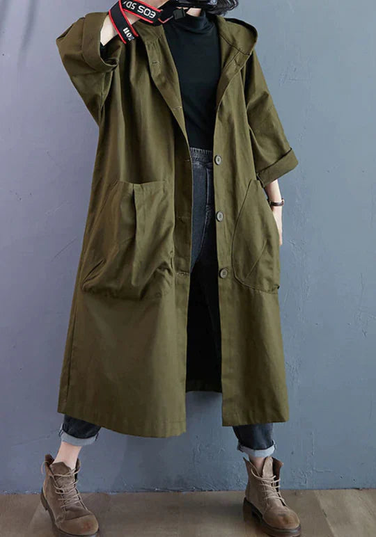 Axelle - Manteau Long pour l’Automne et l’Hiver