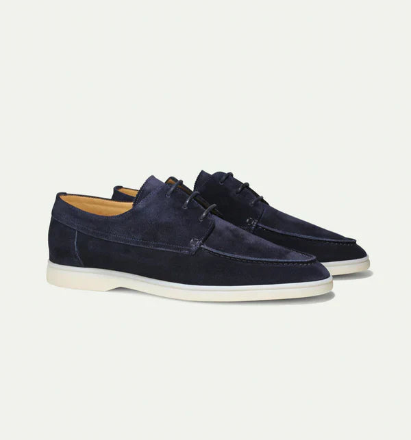 Alex - Baskets en Daim Décontractées avec Lacets