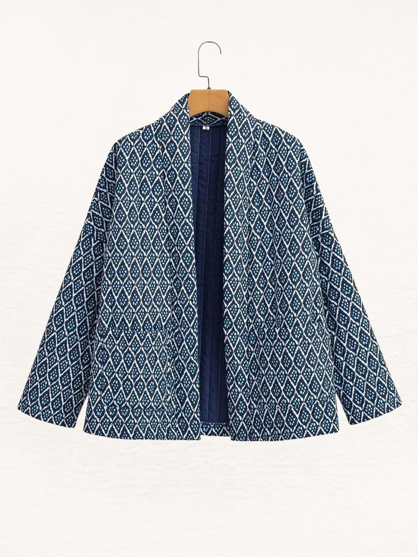 Solène - Veste matelassée Femme | Veste en quilt avec imprimé | Veste élégante pour femme