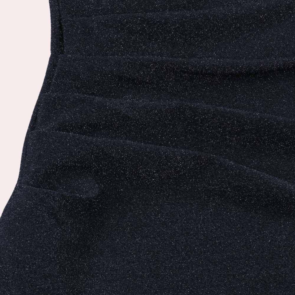 Lily - Robe fendue à volants et décolleté épaule dénudée