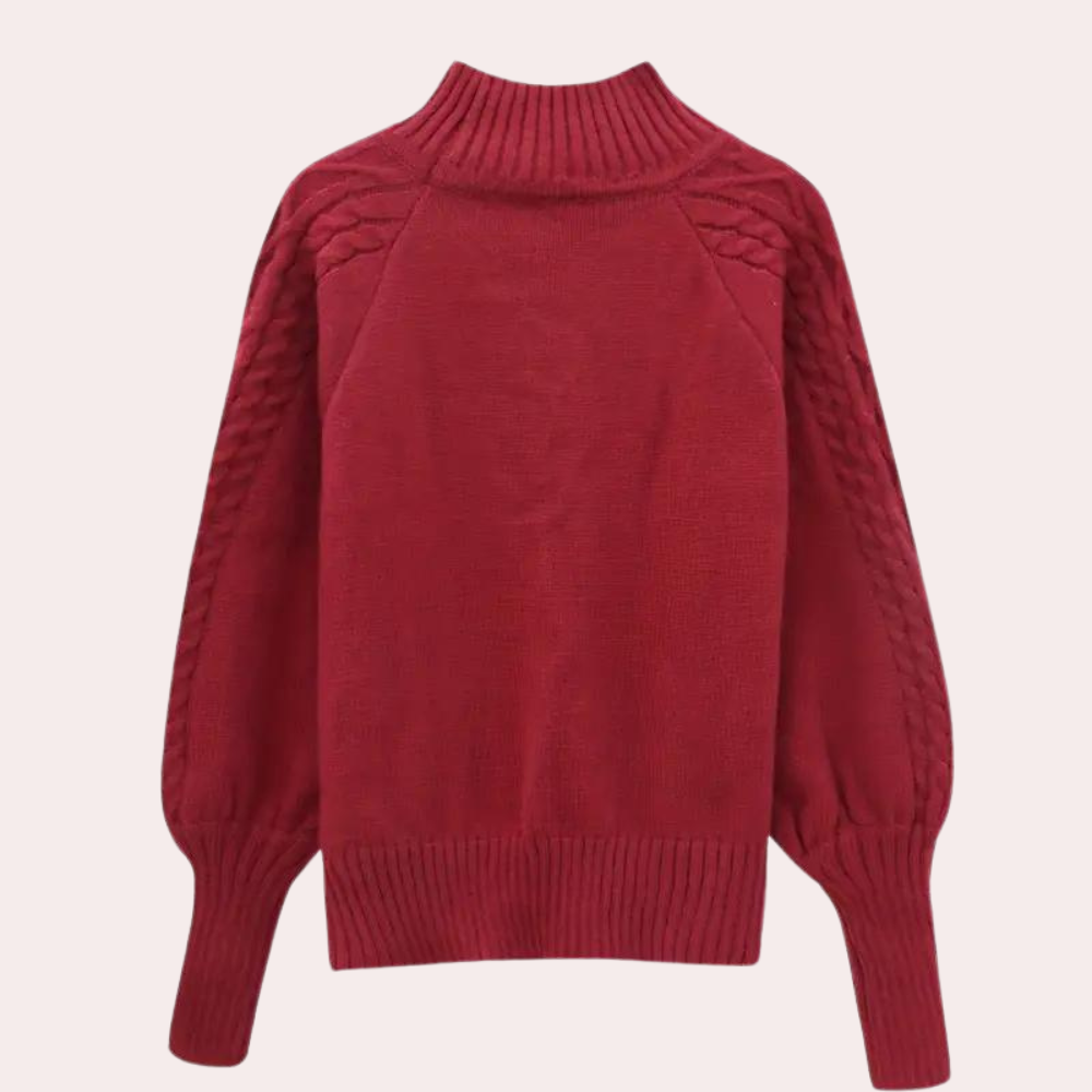 Ella - Pull élégant en Maille à Manches Longues Pour Femmes