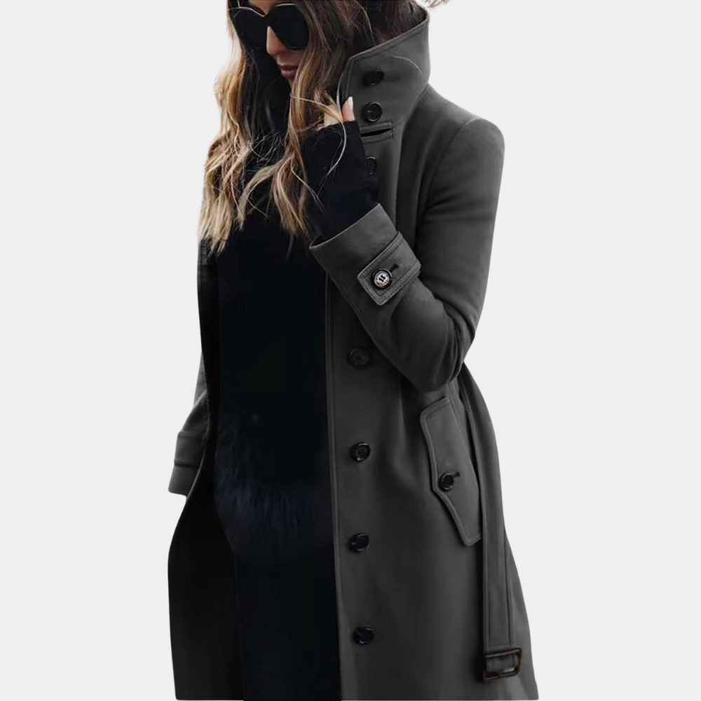 Rossa - Manteau Trench Long et Chaud Pour Femmes