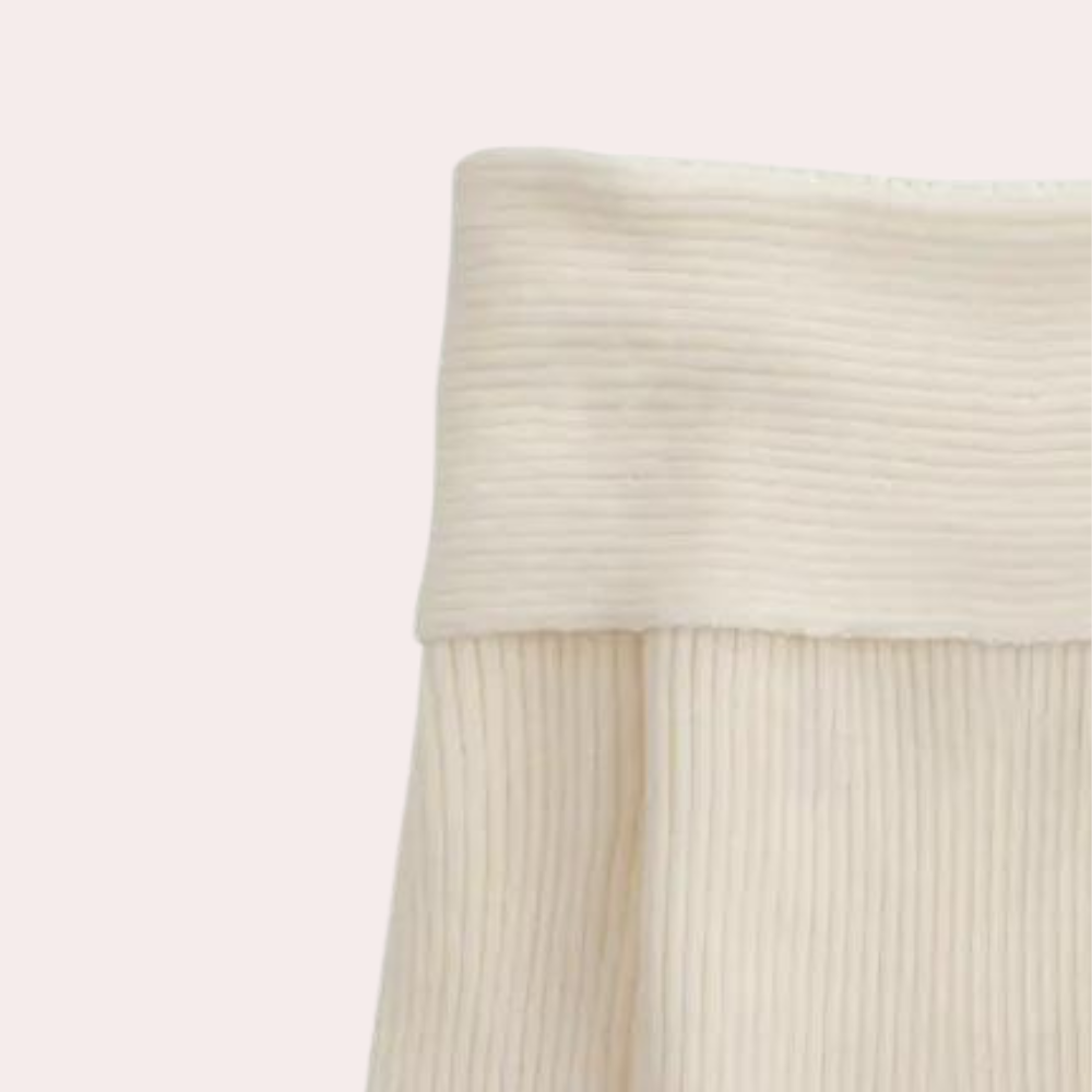 Lora - Pull Tricoté Chic à épaulettes Pour Femmes