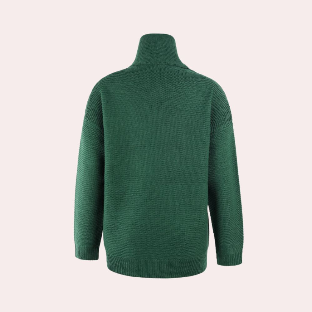 Layne - Pull à col Roulé en Tricot de Luxe Pour Femmes