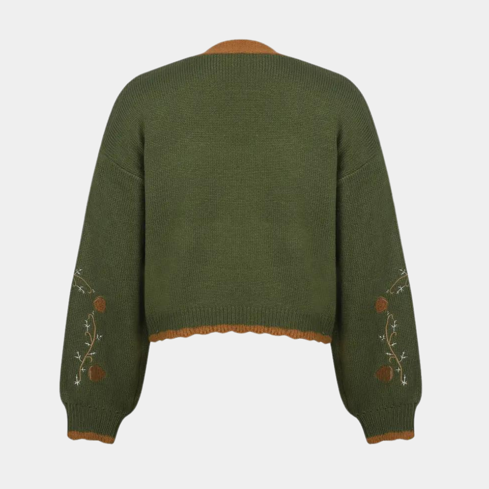 Liza - Cardigan Doux à Manches Longues Pour Femmes