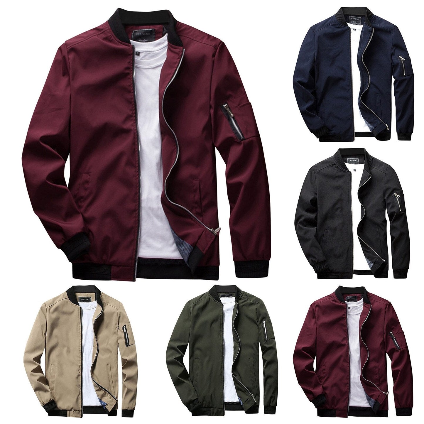 Sandran - Veste Bomber pour Homme
