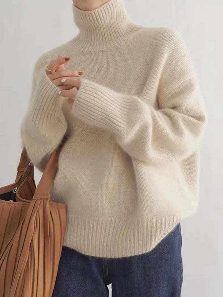 Gisèle - Pull Col Roulé