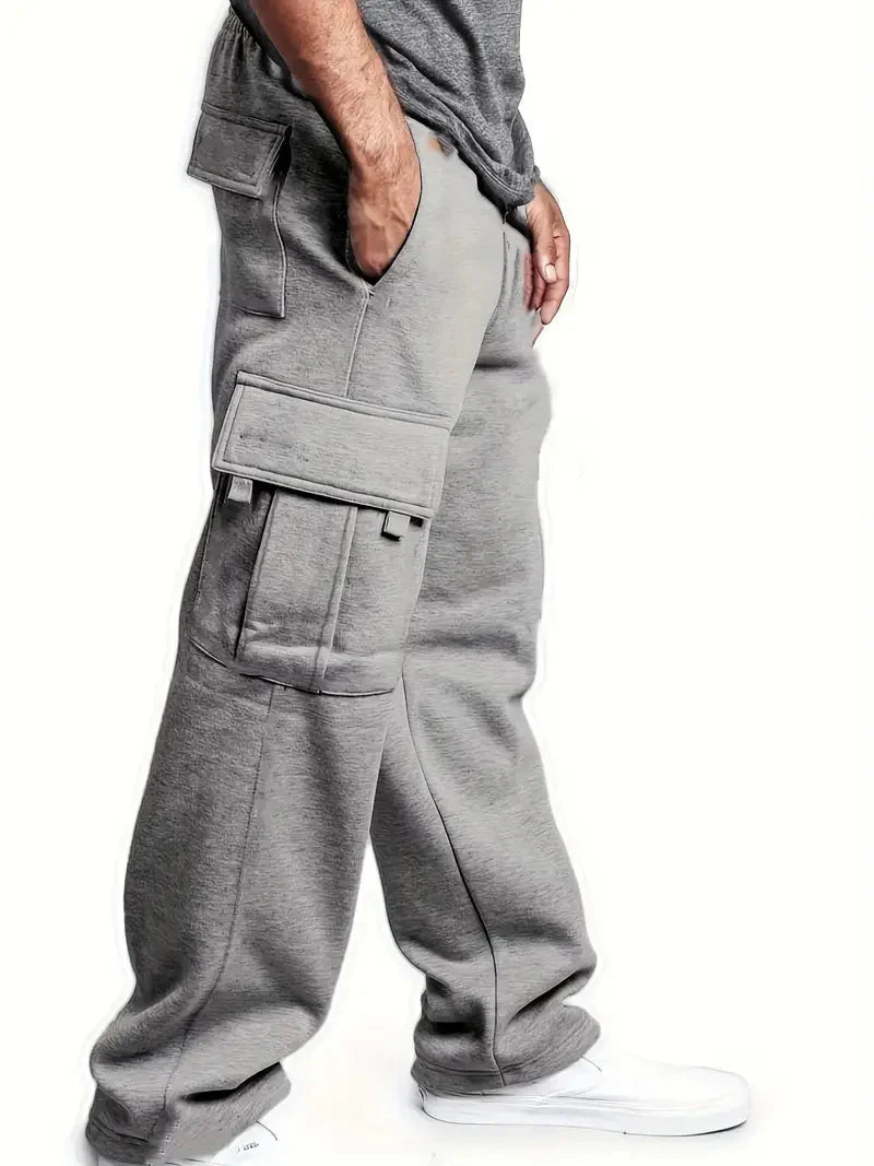 Wenceslas - Jogging Confortable avec Poches Cargo Polyvalentes