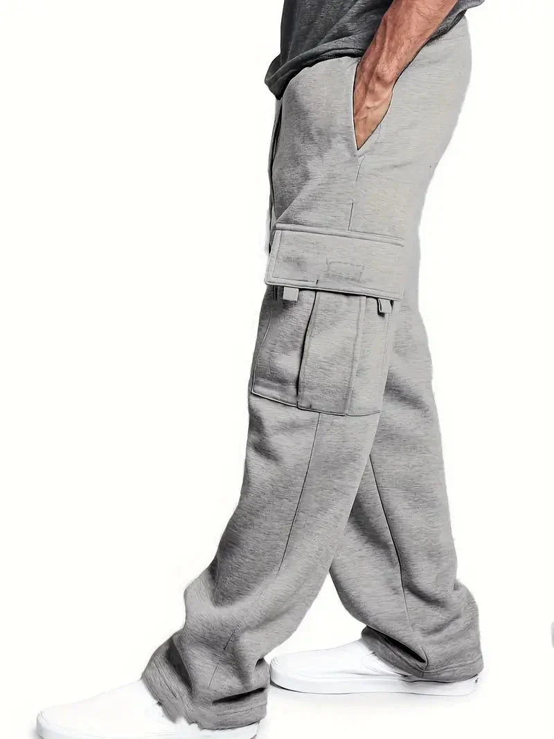 Wenceslas - Jogging Confortable avec Poches Cargo Polyvalentes