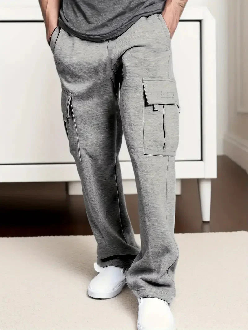 Wenceslas - Jogging Confortable avec Poches Cargo Polyvalentes