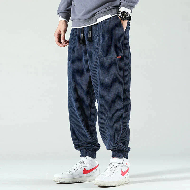 Xanthippe - Pantalon Côtelé Confortable pour Homme