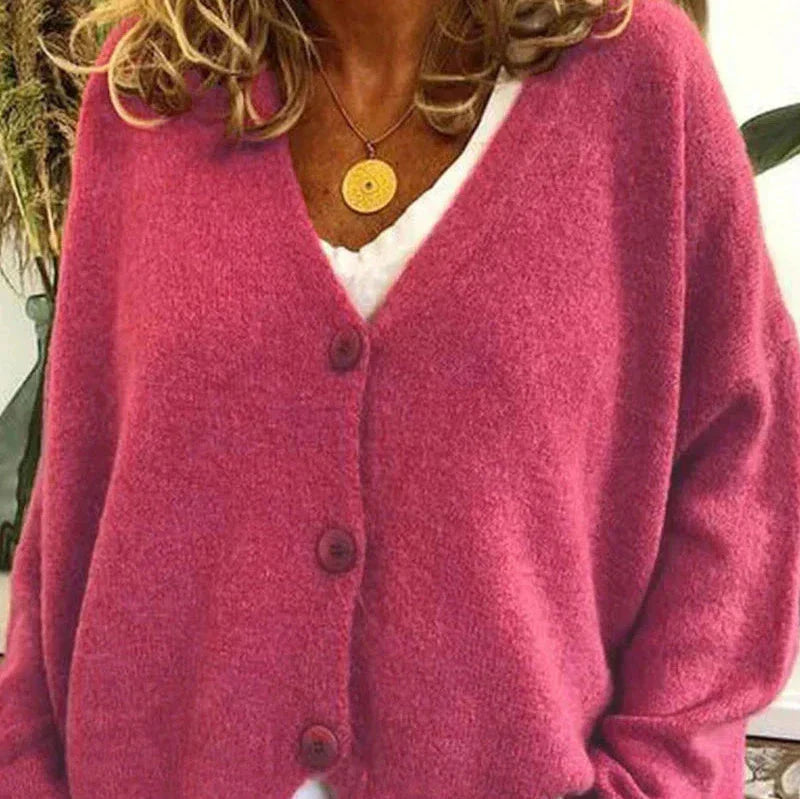 Fantine - Cardigan Confortable à Col V