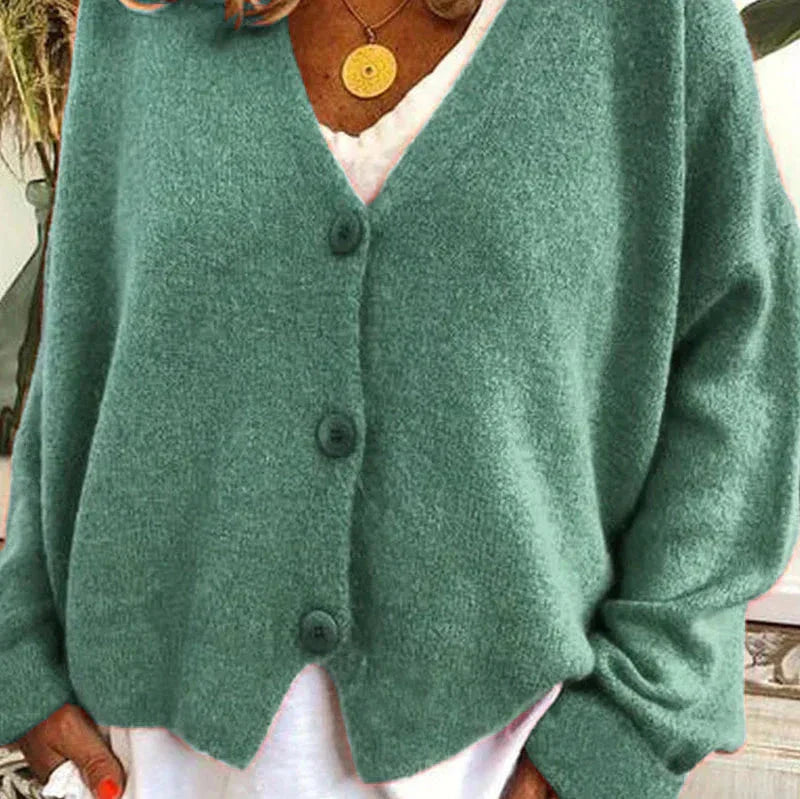Fantine - Cardigan Confortable à Col V