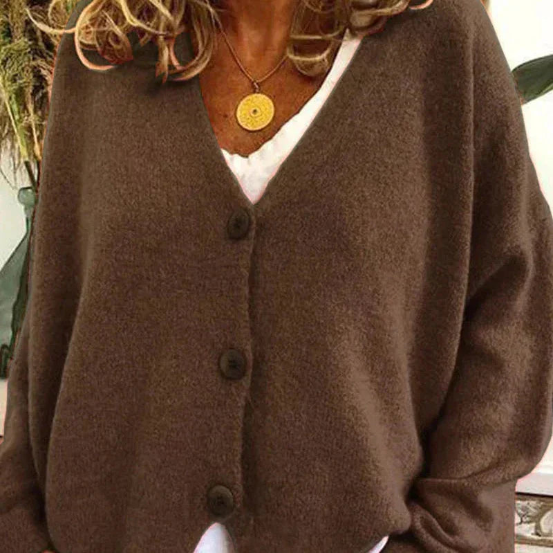 Fantine - Cardigan Confortable à Col V