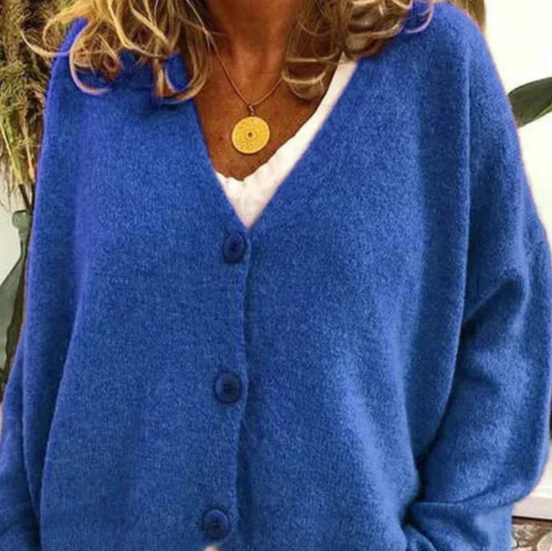 Fantine - Cardigan Confortable à Col V