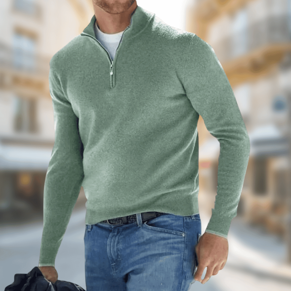 Maxime - Pull à Demi-Zip