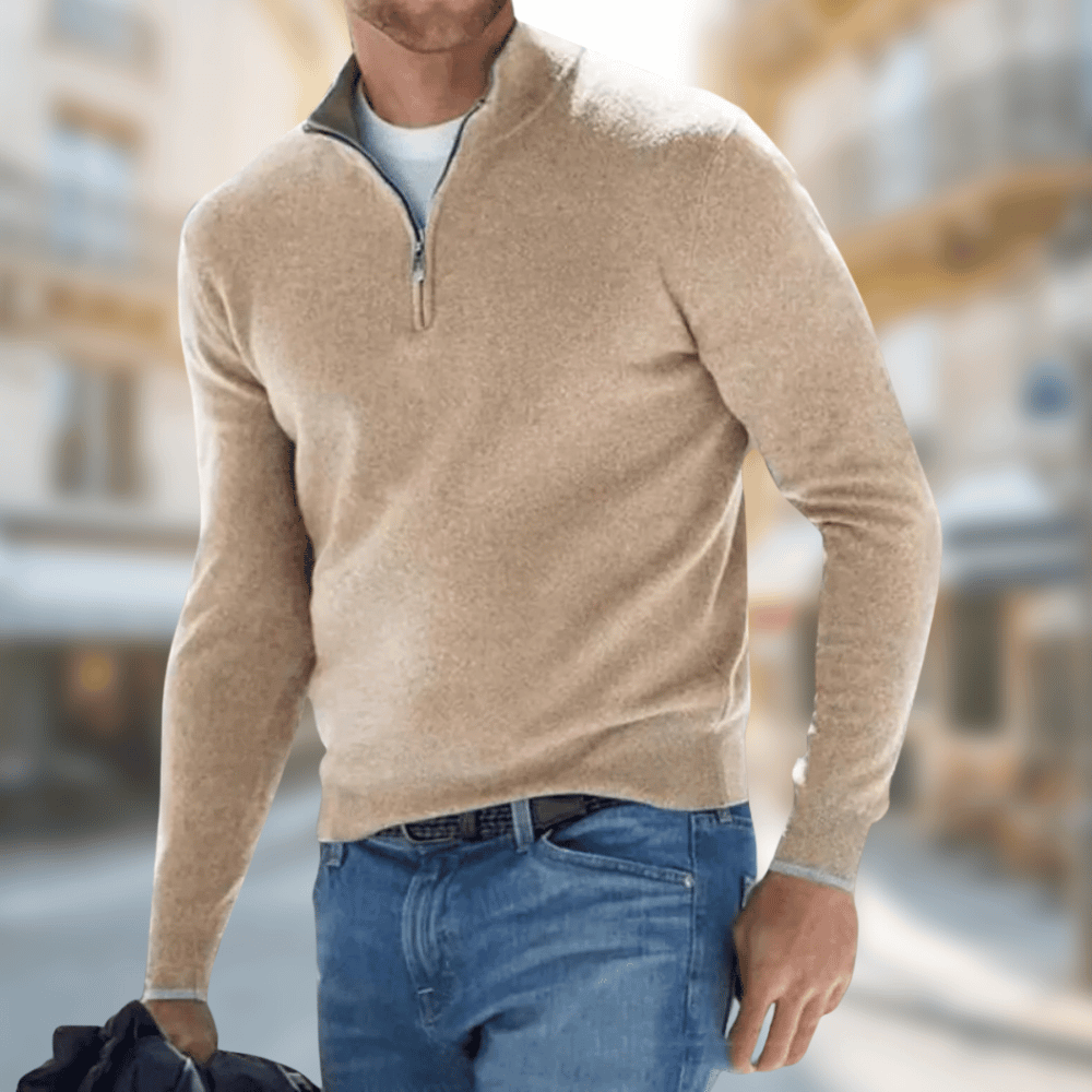Maxime - Pull à Demi-Zip