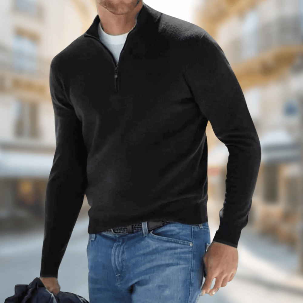 Maxime - Pull à Demi-Zip