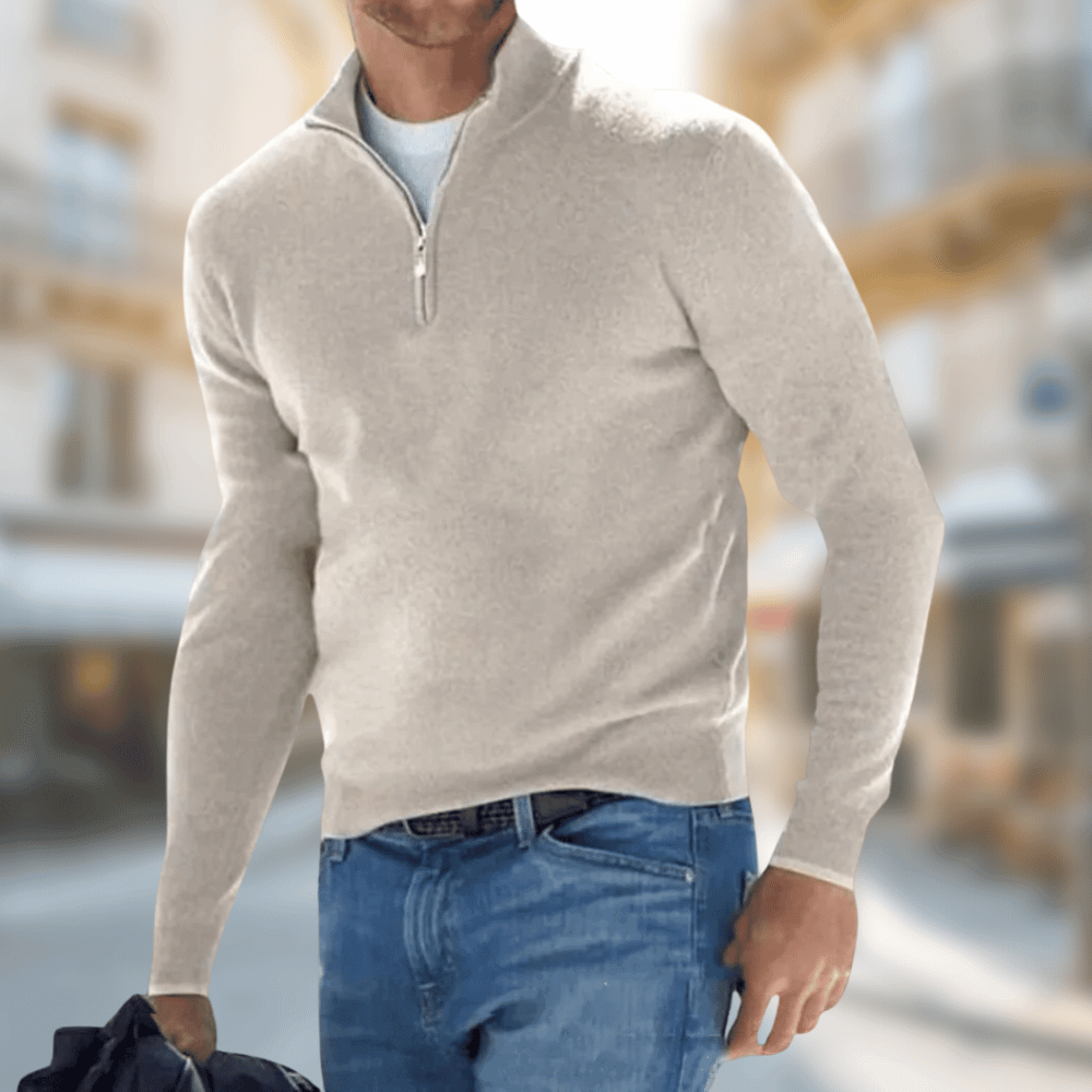 Maxime - Pull à Demi-Zip