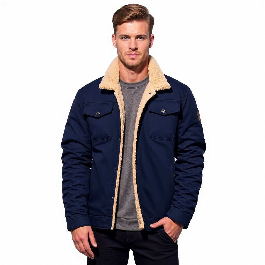 Michel - Veste bomber vintage pour homme