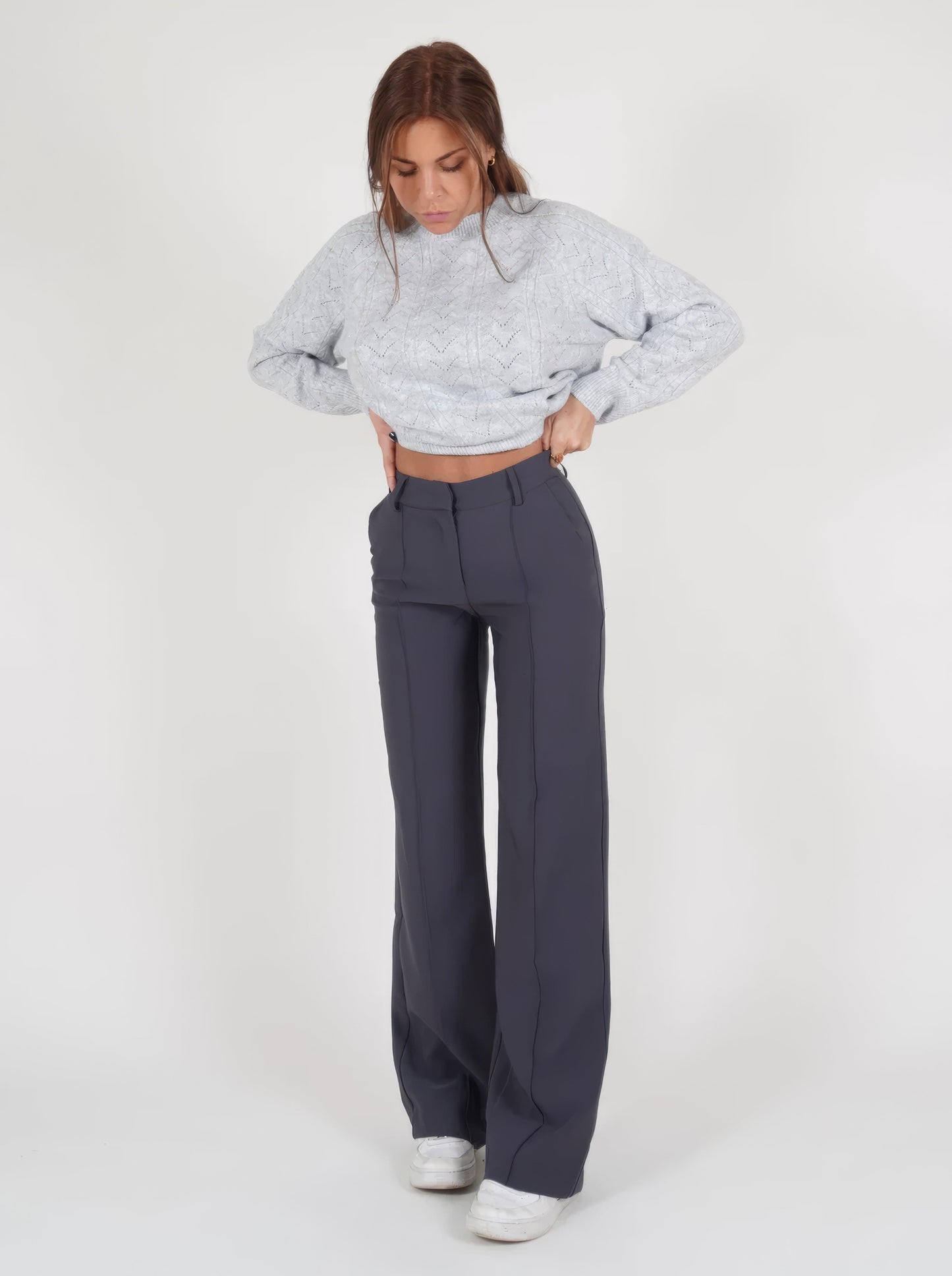 Léonie - Pantalon Droit Élégant