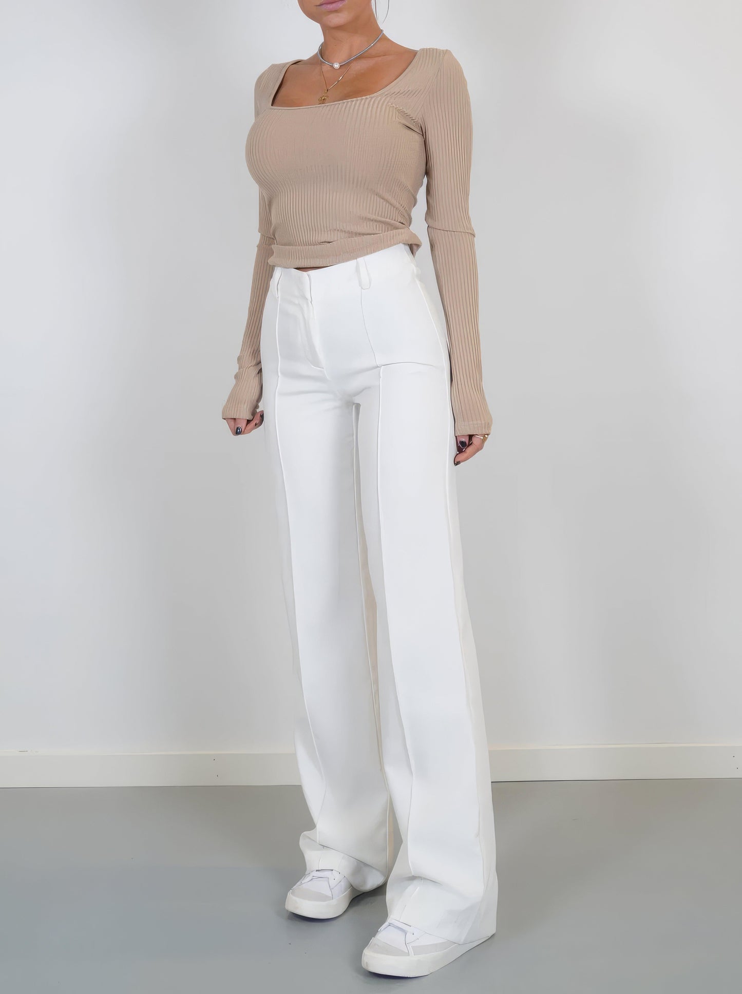 Léonie - Pantalon Droit Élégant