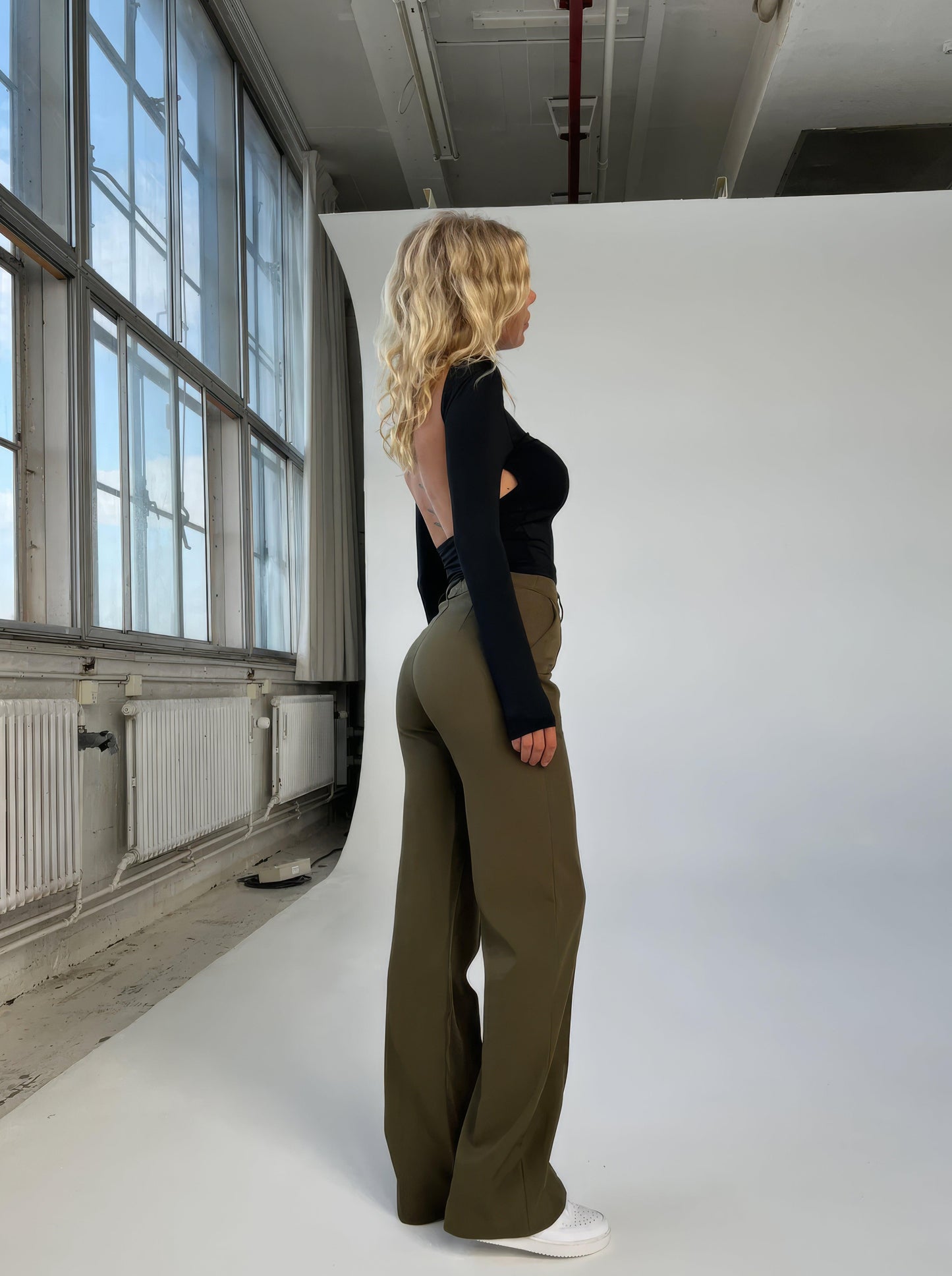 Léonie - Pantalon Droit Élégant