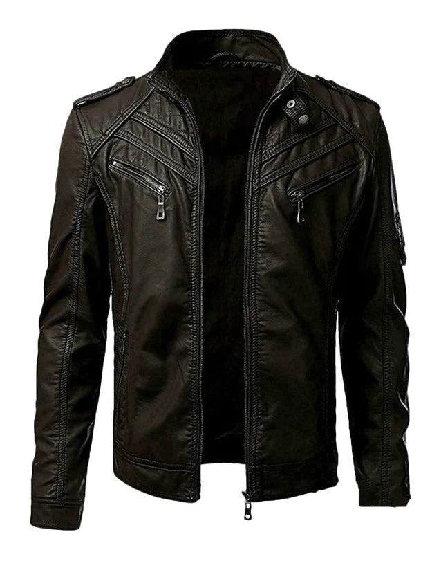 Clément - Veste en cuir