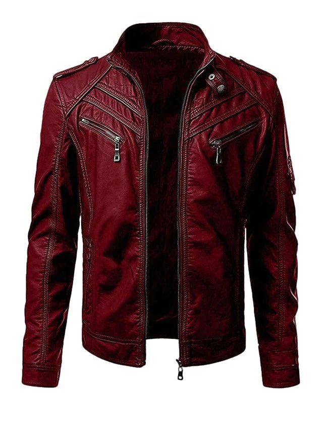 Clément - Veste en cuir