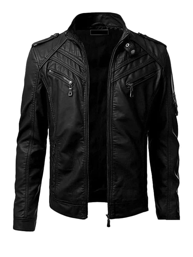 Clément - Veste en cuir