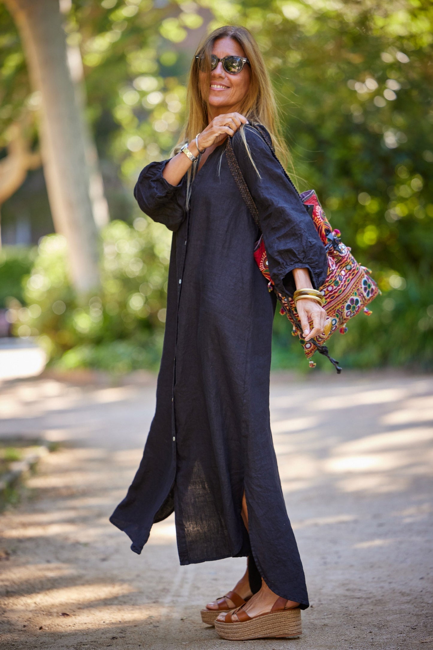 Liliane - Robe Maxi Bohémienne