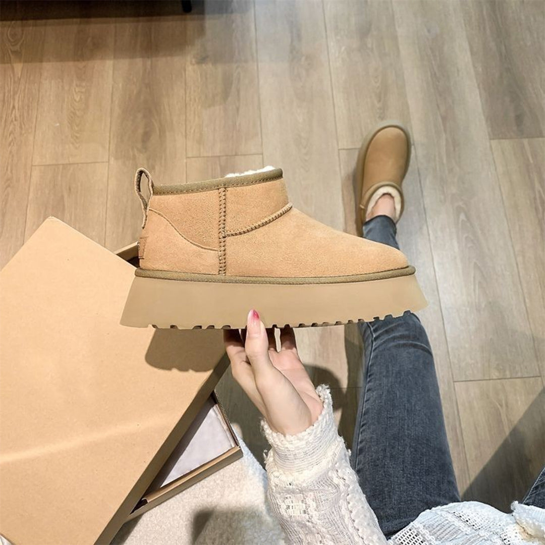 Clary - Bottes d'hiver avec fourrure pour femmes