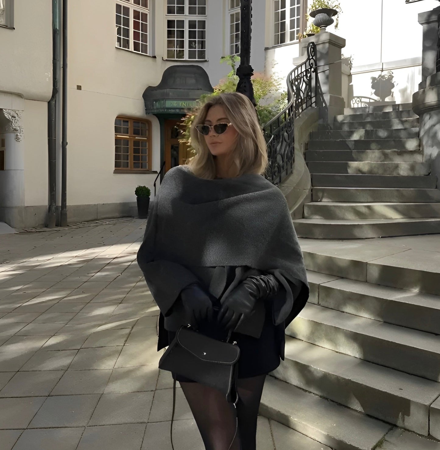 Dalila - Top Cape Asymétrique