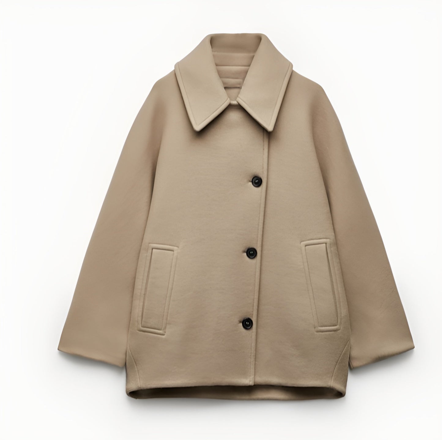 Maya - Manteau oversize en laine